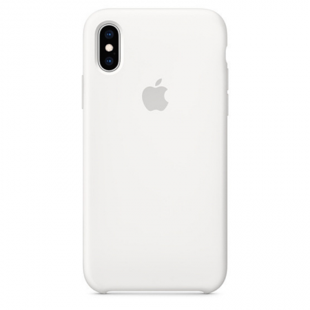 iPhone Xs Max Silicone Case White Apple Donostia San Sebastian