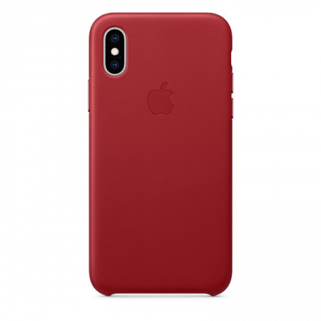 iPhone Xs Leather Case PRODUCT (RED) Apple Donostia San Sebastian