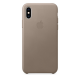 iPhone Xs Leather Case Taupe Apple Donostia San Sebastian