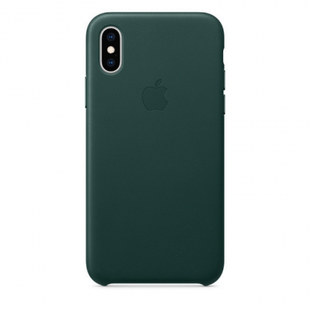 iPhone Xs Leather Case Forest Green Donostia San Sebastian