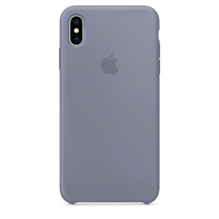 iPhone Xs Max Silicone Case Lavender Gray Apple Donostia San Sebastian España