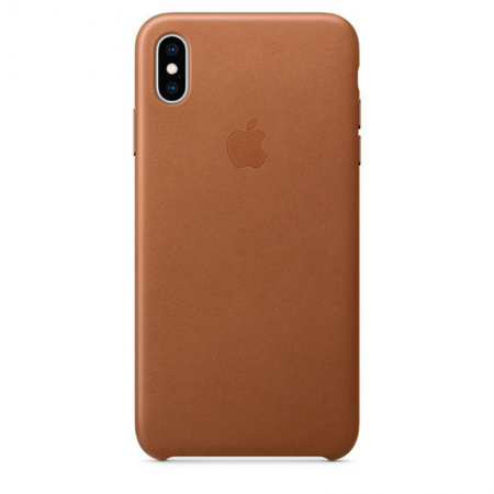 iPhone Xs Max Leather Case Saddle Brown Apple Donostia San Sebastian España