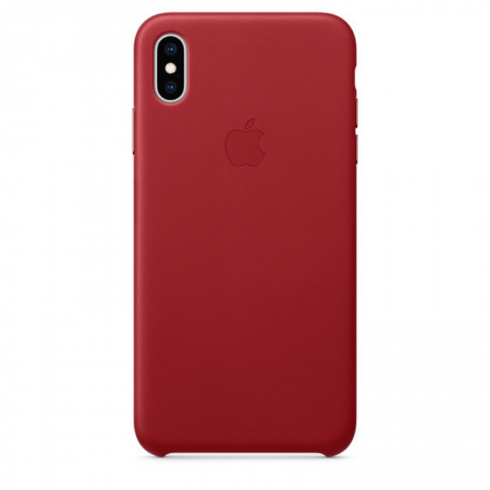 iPhone Xs Max Leather Case PRODUCT RED Apple Donostia San Sebastian España