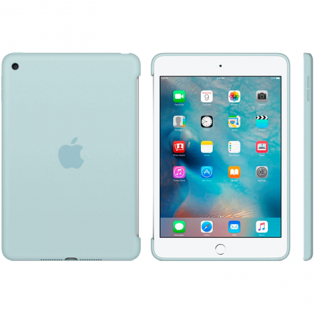 Funda de silicona apple para ipad mini 4 color turquesa