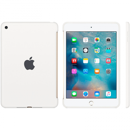 Funda de silicona apple para ipad mini 4 color blanco