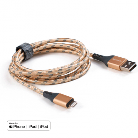 Cable de carga para iphone boompods armour