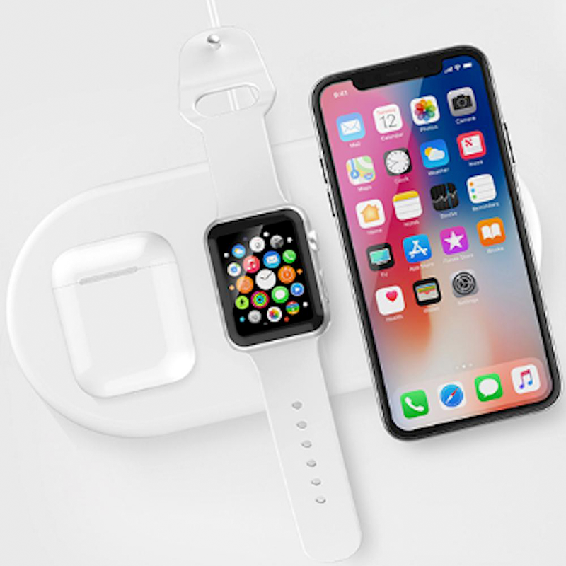 base de carga 3 en 1 apple