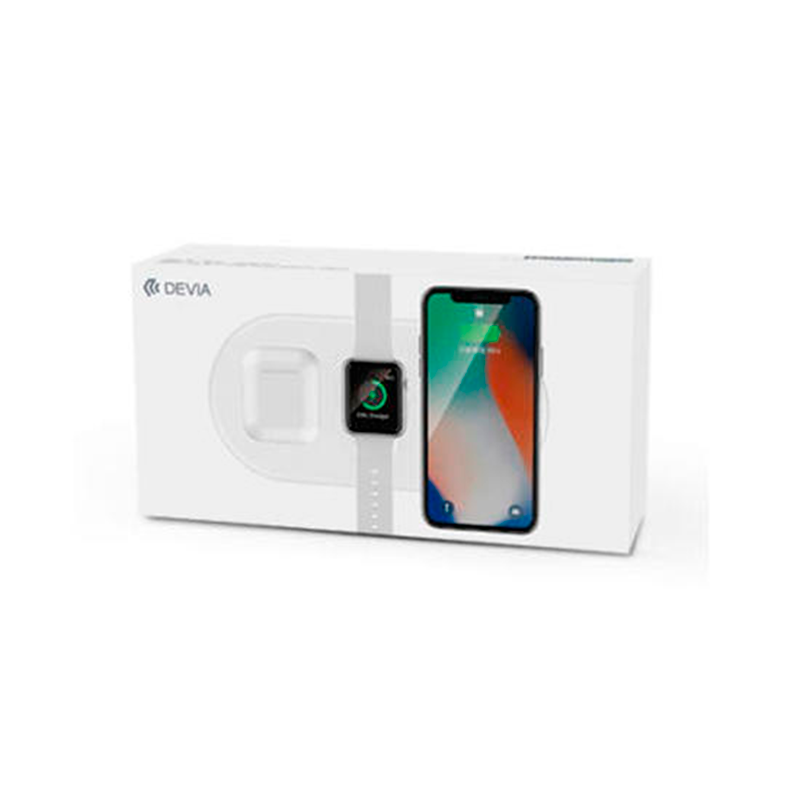base de carga 3 en 1 apple