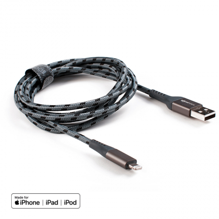 Cable de carga para iphone boompods armour