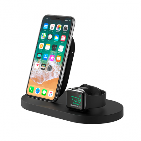 Comprar Base de carga inalámbrica para iPhone y Apple Watch BoostUp Belkin