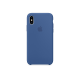 funda silicona azul clara fuerte apple iPhone x xs