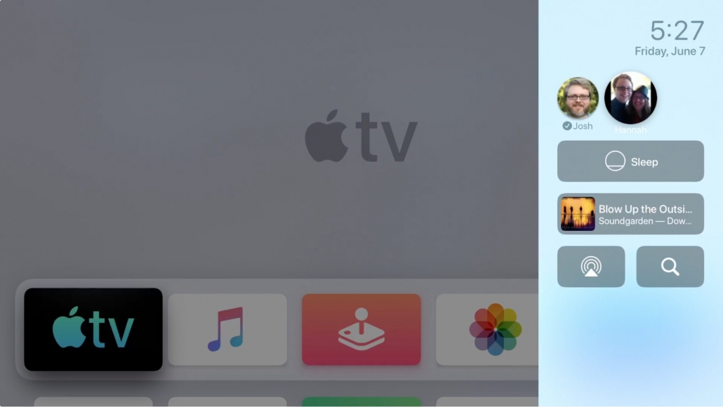 cómo cambiar de usuario en apple tv