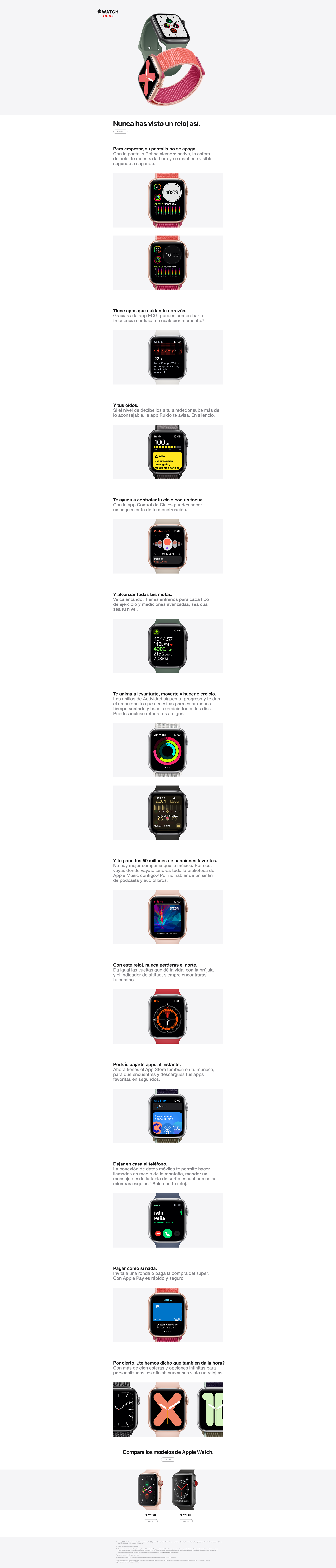 nuevo apple watch series 5