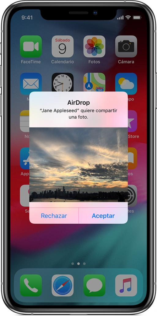 para que sirve airdrop