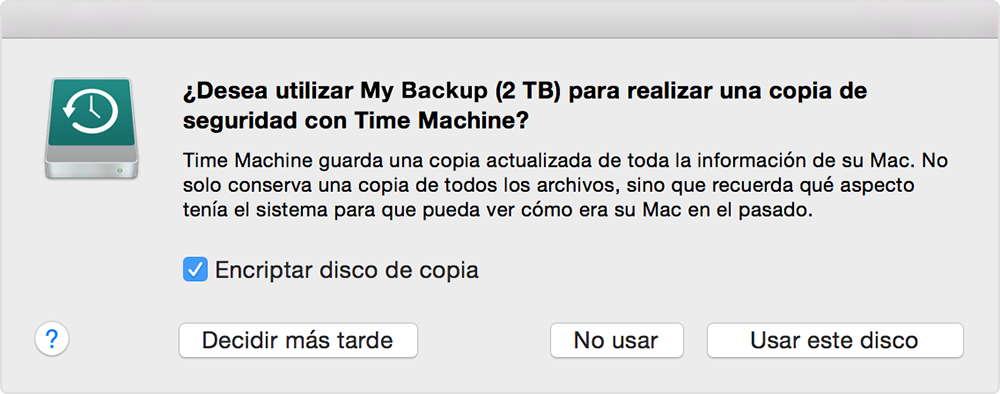 comprar discos duro para hacer copia de seguridad con time machine en mac