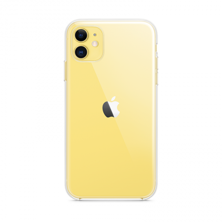 Funda transparente Apple para iPhone 11 Amarillo