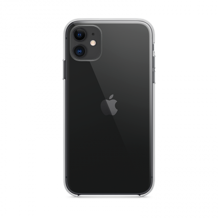 Funda transparente Apple para iPhone 11 Negro