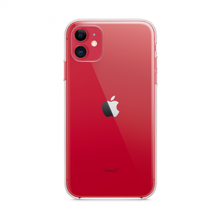 comprar Funda transparente Apple para iPhone 11 Rojo