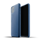 Funda iPhone 11 Pro Max cuero azul Mujjo