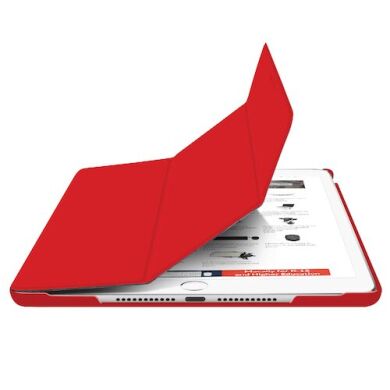 Funda roja para iPad 2019 con tapa