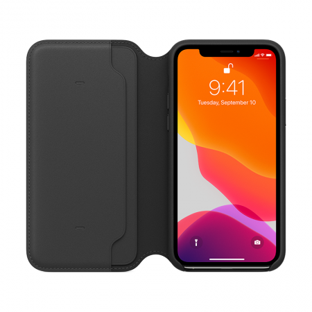 comprar funda con tapa para iphone 11 pro de cuero