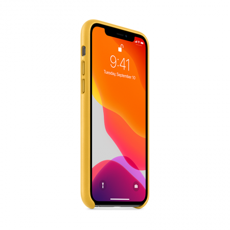 Nueva Funda Cuero Amarillo iPhone 11 Pro