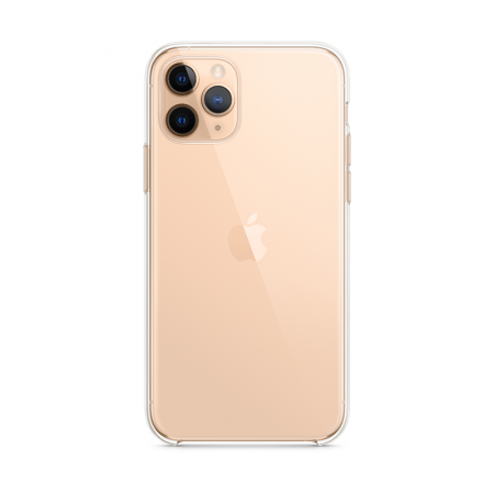 comprar funda transparente de Apple para iPhone 11 pro dorado