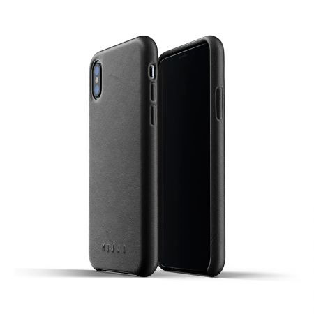 comprar funda de cuero negro para iphone x