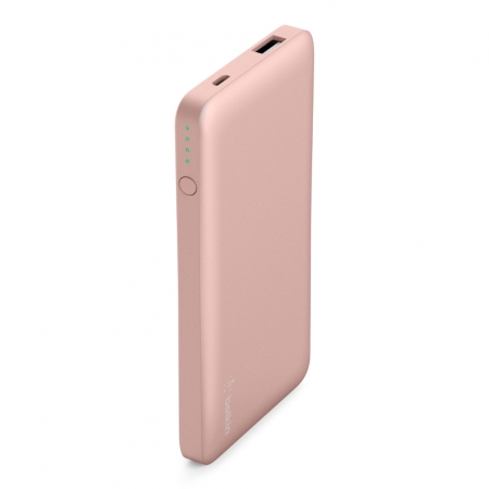 cargador portatil bateria externa para iphone rosa