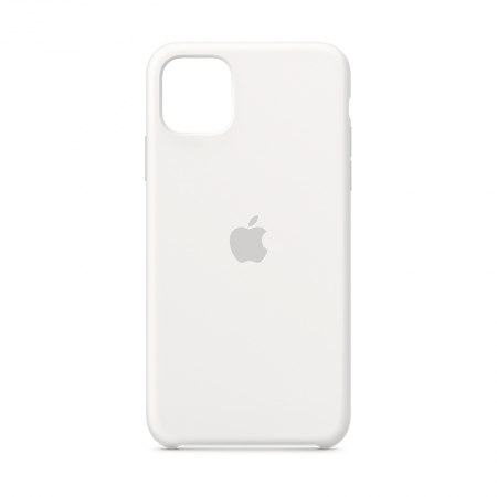 Funda de silicona Apple Blanca para iPhone 11 Pro Max