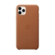 Funda de cuero marrón para iphone 11 pro max de apple