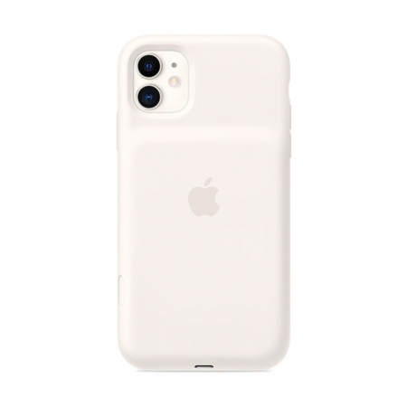 Smart Battery case blanca para iPhone 11