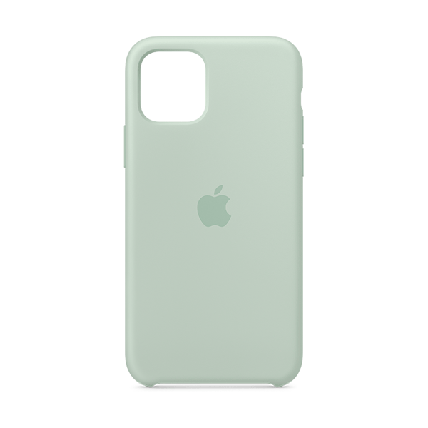 Funda Apple de Silicona Verde Berilo para iPhone 11 Pro