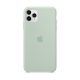 Funda de silicona Apple Verde Berilo para iPhone 11 Pro Max