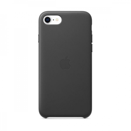 Funda de cuero negro de Apple para iPhone SE