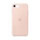 Funda silicona rosa Apple para iPhone SE