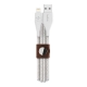 Cable lightning Duratek blanco para iphone y ipad belkin