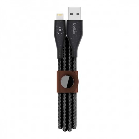 Cable lightning Duratek negro para iphone y ipad belkin