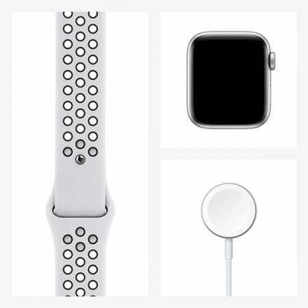 apple-watch-nike-se-40mm-gps+cel-plata-correa-deportiva-blanca