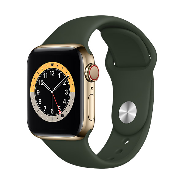 Watch Series 6 Acero dorado y verde 40mm | Sicos Donostia