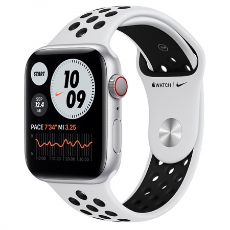 Apple Watch Nike Series 6 44mm GPS+Celular Plata