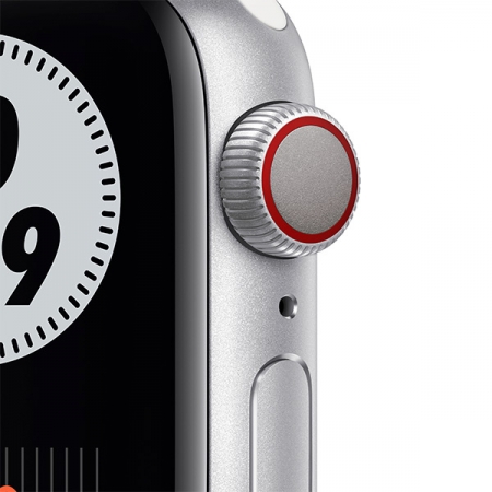 nuevo apple watch series 6 nike con correa agujeros blanca
