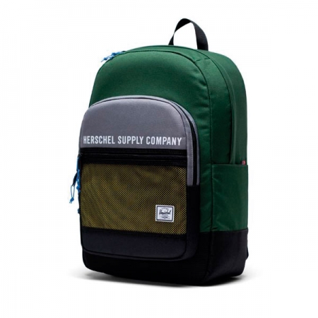 Mochila Herschel Kaine Atletismo Verde y Amarilla