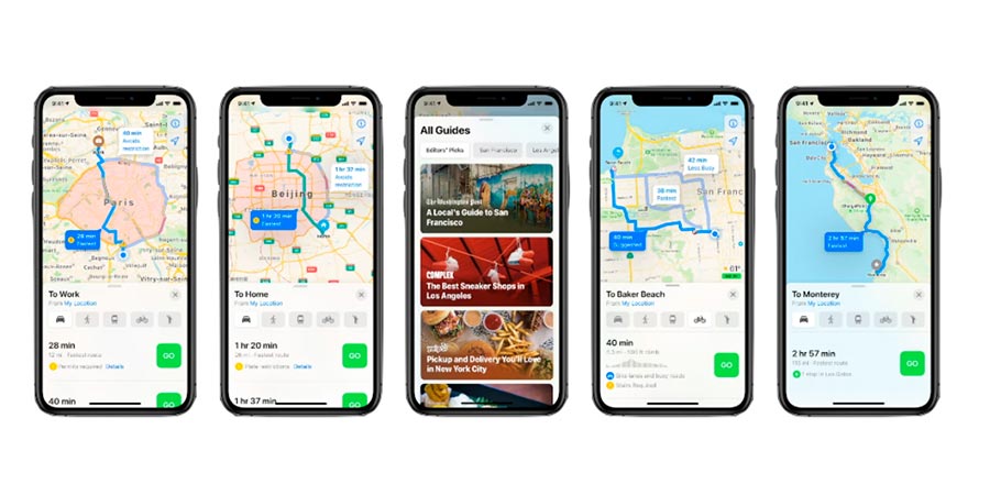 App mapas iOS14