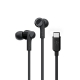 Auriculares Belkin negros con conexión USB-C