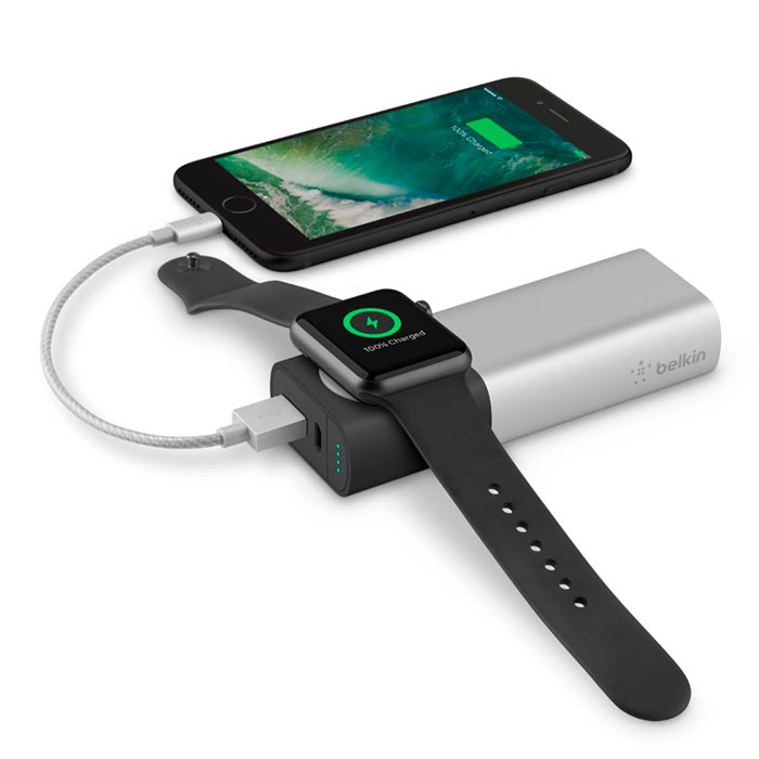 Cargador portátil Belkin para Watch y iPhone