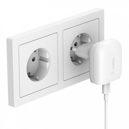 Cargador Belkin de 18W de pared conexión USB-C