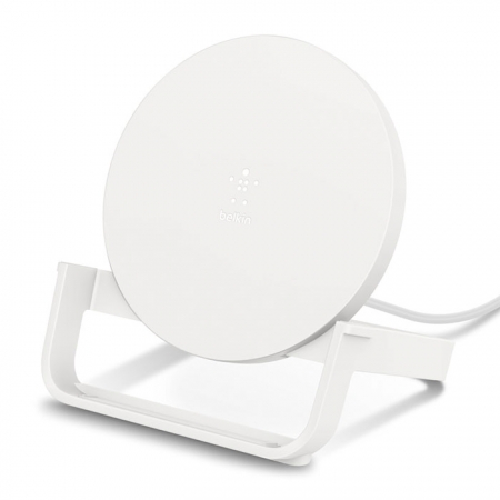 Soporte de carga inalámbrica de 10w de Belkin Blanca