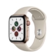 comprar Apple Watch series 5 acero inoxidable correa silicona color piedra