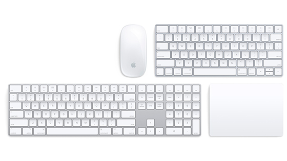 Magic Mouse y Magic Keyboard